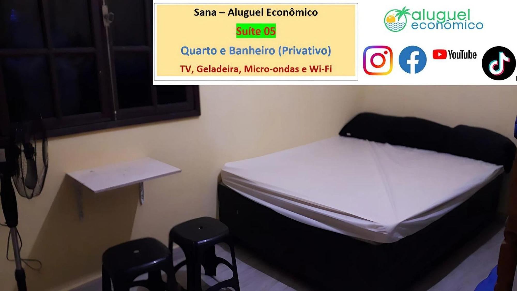 Sana - Aluguel Economicoアパートメント エクステリア 写真