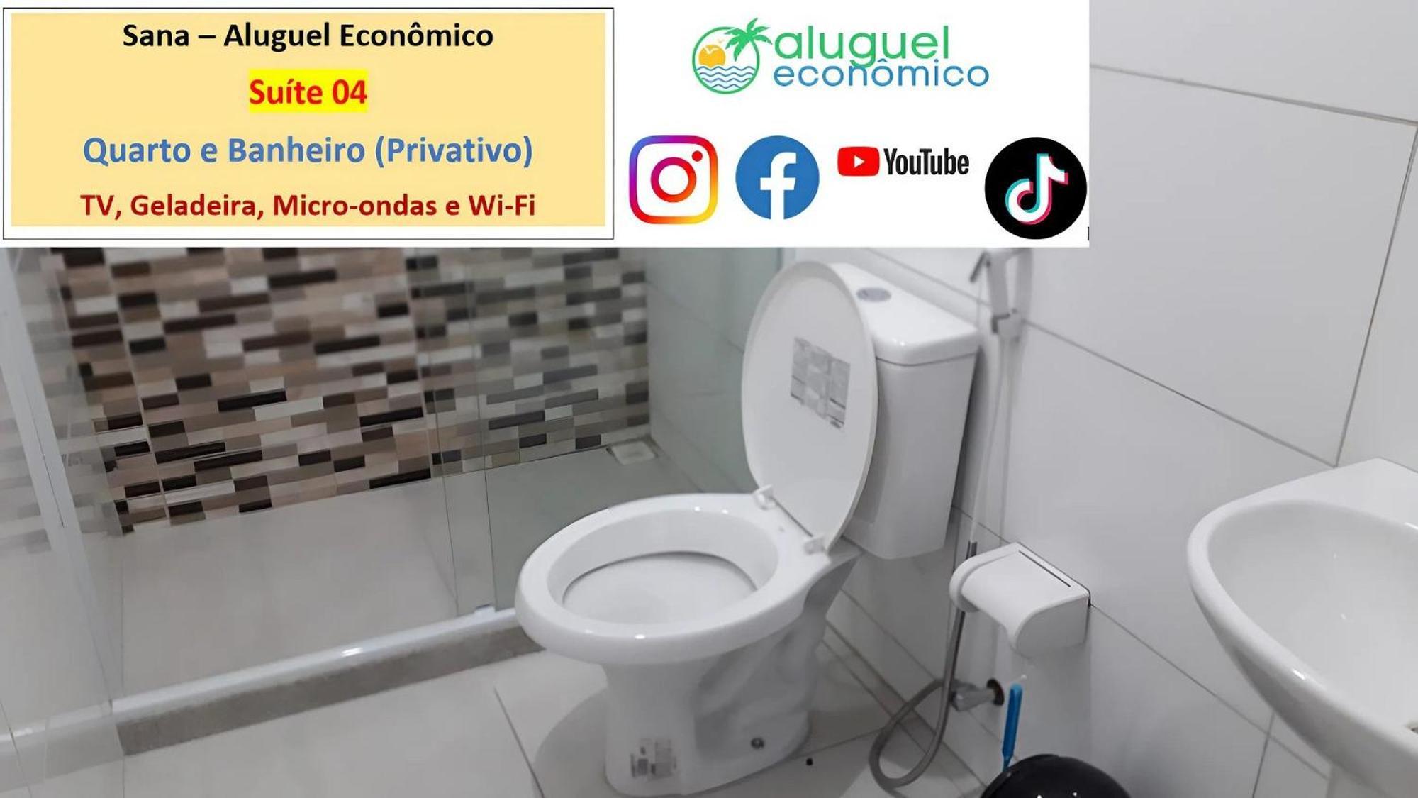Sana - Aluguel Economicoアパートメント エクステリア 写真