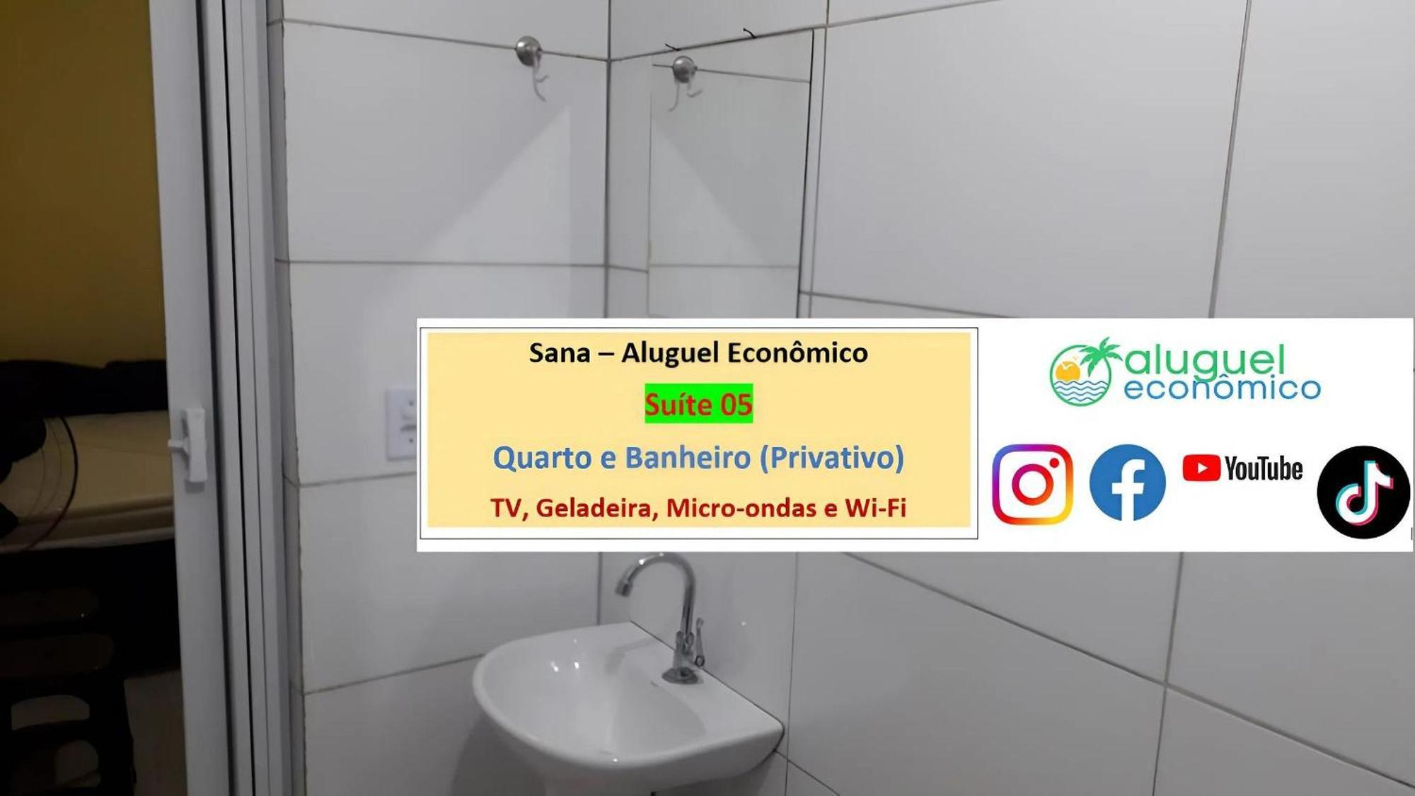 Sana - Aluguel Economicoアパートメント エクステリア 写真