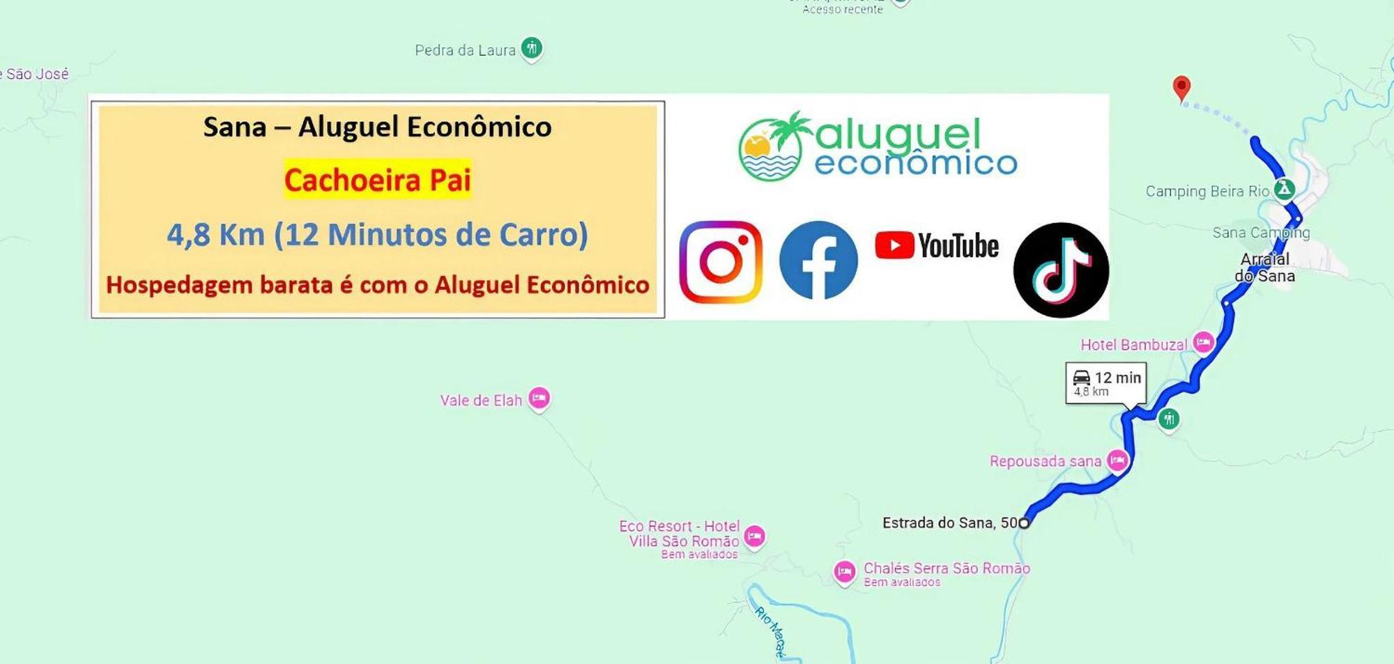 Sana - Aluguel Economicoアパートメント エクステリア 写真